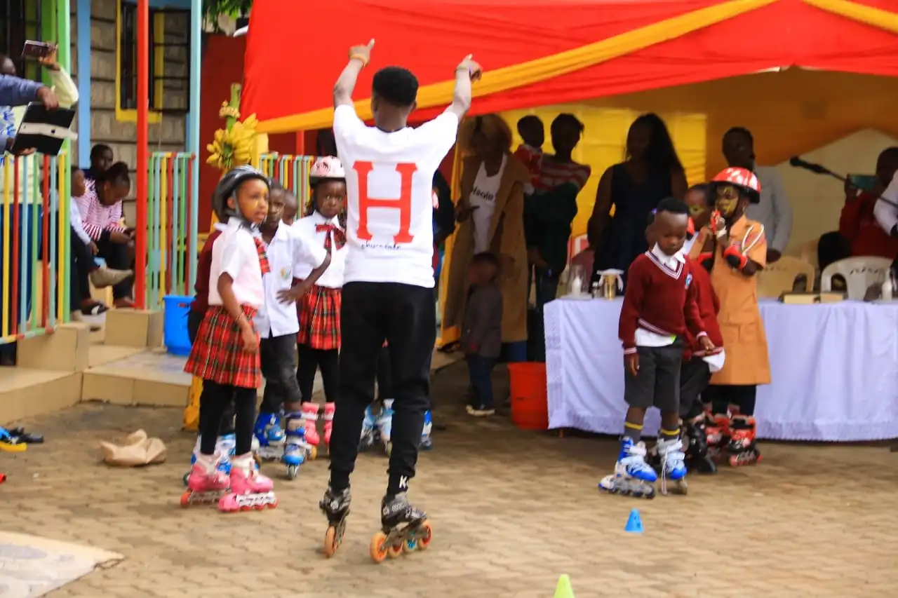 Students engaging in activities